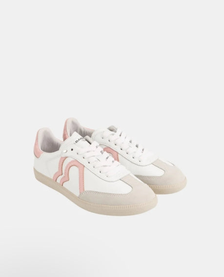 Baskets Bons Baisers Paris Billie Blanc Rose