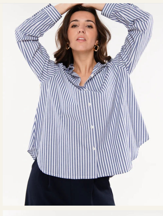 Chemise Pako Litto Rayée Bleue