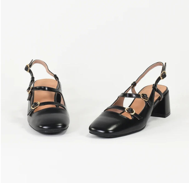 Escarpin babies Emilie Karston Cuir Angeline