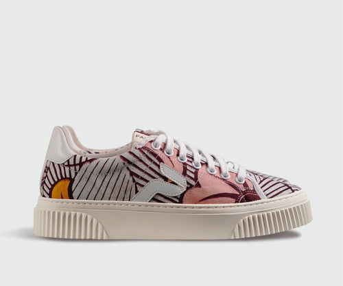 Baskets Panafrica Bini Fleurs