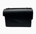 Sac en cuir lisse noir