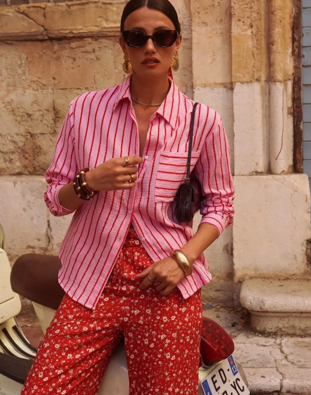 Chemise Gaze de coton In April 1986