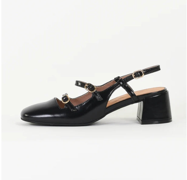 Escarpin babies Emilie Karston Cuir Angeline