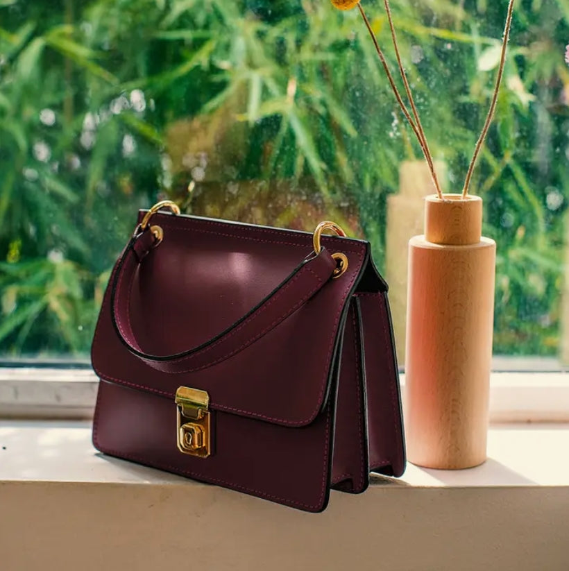 Sac cuir Cherry Paris Rita