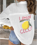 Chemise Gaze de Coton Lemon Cello