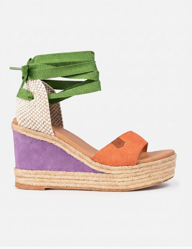 Espadrilles compensées Popa
