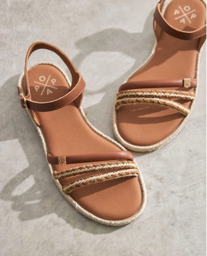 Sandales cuir Popa