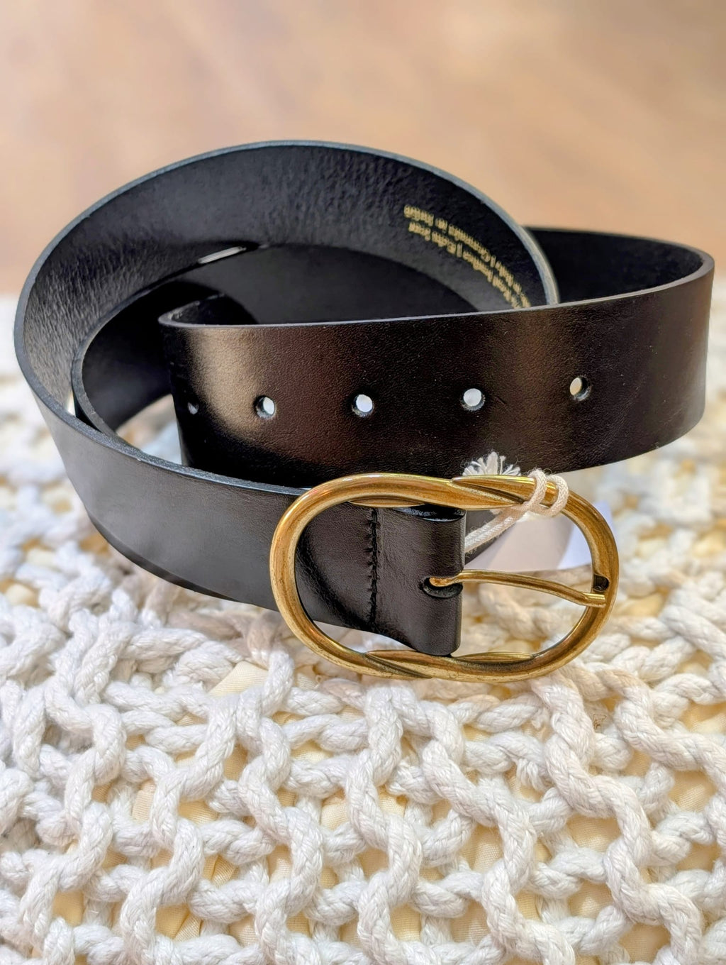 Ceinture Emilie Karston cuir